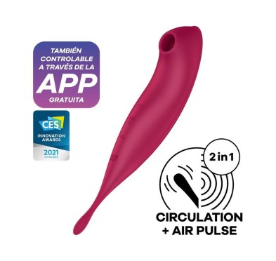 Twirling Pro Connect App dark red